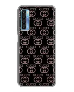 Чохол для TCL 20L з картинкою «Класична монограма Gucci»