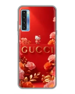 Чохол для TCL 20L з картинкою «Gucci — золотий сад»