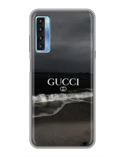 Чохол для TCL 20L з картинкою «Gucci — морський прибій»