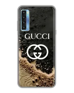 Чохол для TCL 20L з картинкою «Gucci — піщані дюни»