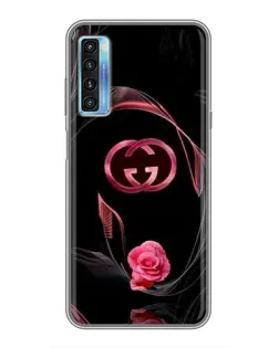Чохол для TCL 20L з картинкою «Gucci — неонова троянда»