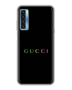 Чохол для TCL 20L з картинкою «Gucci — неоновий мінімалізм»