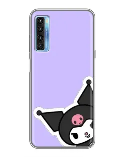 Чохол для TCL 20L з картинкою «Кумедна Kuromi»
