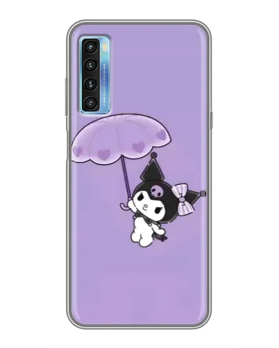 Чохол для TCL 20L з картинкою «Kuromi з парасолькою»