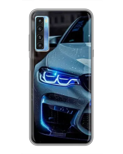 Чохол для TCL 20L з картинкою «Погляд BMW з синіми фарами» Чохол для TCL 20L з картинкою «Погляд BMW з синіми фарами»