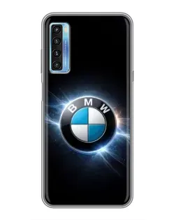 Чохол для TCL 20L з картинкою «BMW — неонове сяйво» Чохол для TCL 20L з картинкою «BMW — неонове сяйво»