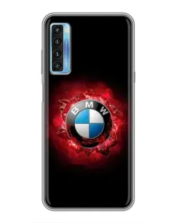 Чохол для TCL 20L з картинкою «Логотип BMW — спалах»