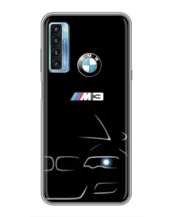 Чохол для TCL 20L з картинкою «Мінімалістичний принт BMW M3»