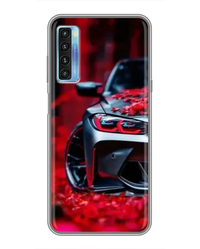 Чохол для TCL 20L з картинкою «Спортивна BMW та квіти» Чохол для TCL 20L з картинкою «Спортивна BMW та квіти»