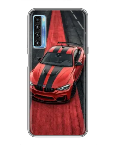 Чохол для TCL 20L з картинкою «BMW на червоній доріжці» Чохол для TCL 20L з картинкою «BMW на червоній доріжці»