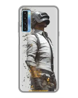 Чохол для TCL 20L з картинкою «PUBG — боєць у пилу» Чохол для TCL 20L з картинкою «PUBG — боєць у пилу»