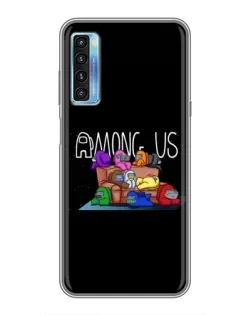 Чохол для TCL 20L з картинкою «Логотип Among Us»