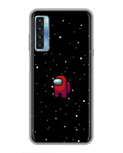 Чохол для TCL 20L з картинкою «Червоний Among Us»