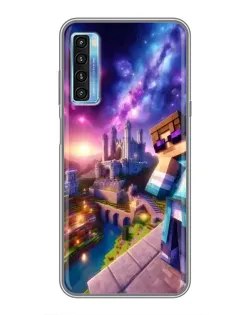 Чохол для TCL 20L з картинкою «Стів та космос» Чохол для TCL 20L з картинкою «Стів та космос»