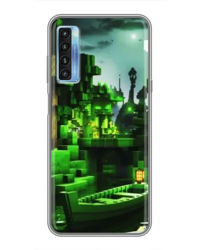 Чохол для TCL 20L з картинкою «Minecraft лісовий пейзаж» Чохол для TCL 20L з картинкою «Minecraft лісовий пейзаж»