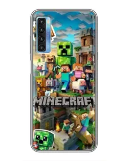 Чохол для TCL 20L з картинкою «Замок Minecraft» Чохол для TCL 20L з картинкою «Замок Minecraft»