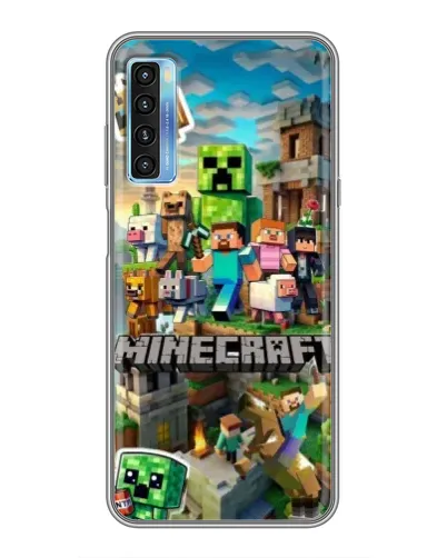 Чохол для TCL 20L з картинкою «Замок Minecraft» Чохол для TCL 20L з картинкою «Замок Minecraft»