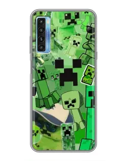 Чохол для TCL 20L з картинкою «Кріпери Minecraft» Чохол для TCL 20L з картинкою «Кріпери Minecraft»
