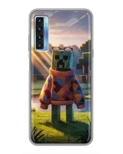 Чохол для TCL 20L з картинкою «Кріпер у светрі»