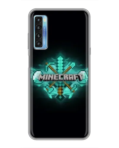 Чохол для TCL 20L з картинкою «Minecraft Diamond лого» Чохол для TCL 20L з картинкою «Minecraft Diamond лого»