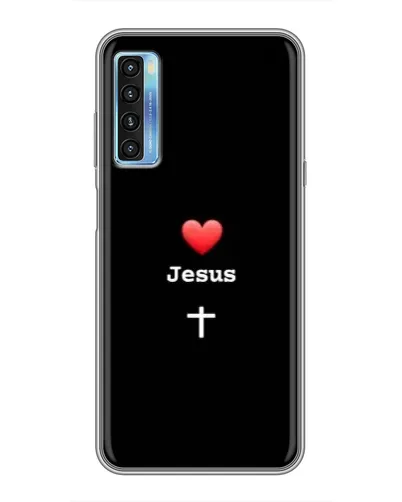 Чохол для TCL 20L з картинкою «Серце - Jesus» Чохол для TCL 20L з картинкою «Серце - Jesus»