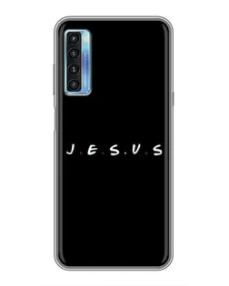 Чохол для TCL 20L з картинкою «Крапки віри J.E.S.U.S.»