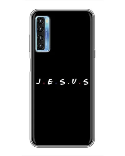 Чохол для TCL 20L з картинкою «Крапки віри J.E.S.U.S.» Чохол для TCL 20L з картинкою «Крапки віри J.E.S.U.S.»