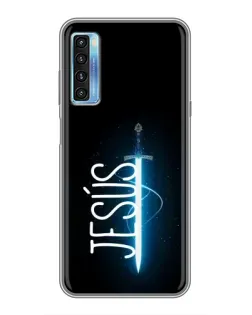 Чохол для TCL 20L з картинкою «Меч Духа Jesus»