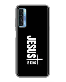 Чохол для TCL 20L з картинкою «Вертикаль віри Jesus»