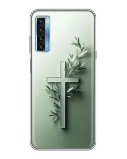Чехол для TCL 20L с картинкой «Оливковая ветвь»