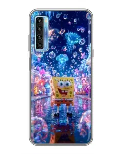 Чохол для TCL 20L з картинкою «Неоновий океан»