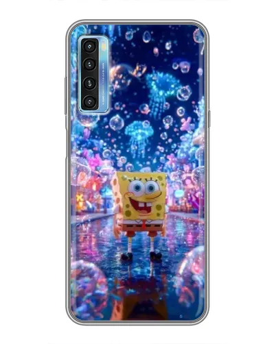 Чохол для TCL 20L з картинкою «Неоновий океан»