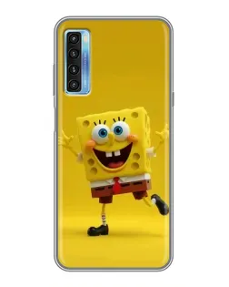 Чохол для TCL 20L з картинкою «Позитивний Губка Боб»