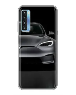 Чохол для TCL 20L з картинкою «Tesla Model S Look»