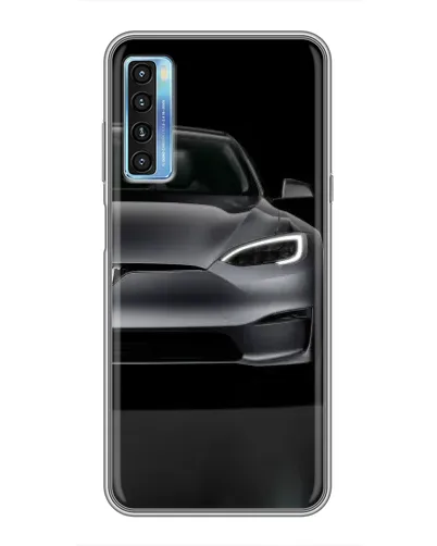 Чохол для TCL 20L з картинкою «Tesla Model S Look»