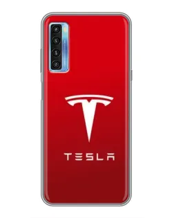 Чохол для TCL 20L з картинкою «Tesla Red Classic» Чохол для TCL 20L з картинкою «Tesla Red Classic»