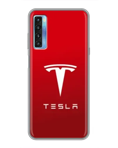 Чохол для TCL 20L з картинкою «Tesla Red Classic»