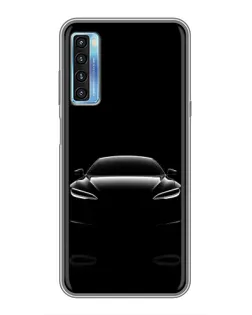 Чохол для TCL 20L з картинкою «Силует Tesla Night» Чохол для TCL 20L з картинкою «Силует Tesla Night»