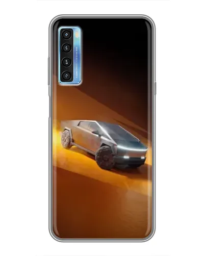 Чохол для TCL 20L з картинкою «Cybertruck у пустелі»
