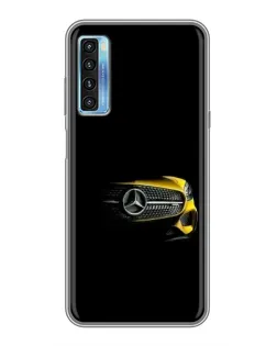 Чохол для TCL 20L з картинкою «Mercedes — ретро стиль»