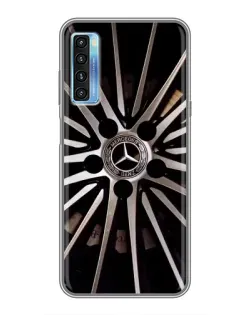 Чехол для TCL 20L с картинкой «Диск Mercedes»