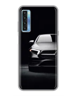 Чохол для TCL 20L з картинкою «Світло фар Mercedes»