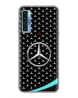 Чохол для TCL 20L з картинкою «Mercedes — бірюзовий акцент»