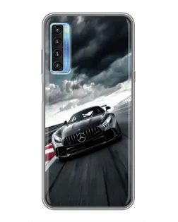 Чохол для TCL 20L з картинкою «Гоночний Mercedes AMG»