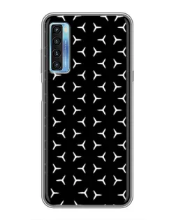 Чохол для TCL 20L з картинкою «Mercedes паттерн зірок»