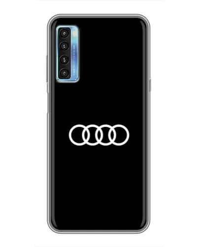 Чохол для TCL 20L з картинкою «Audi White Logo» Чохол для TCL 20L з картинкою «Audi White Logo»