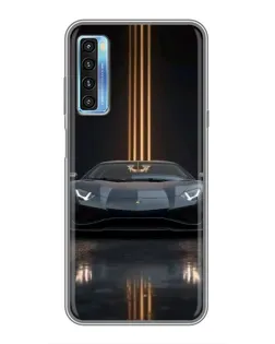 Чохол для TCL 20L з картинкою «Lamborghini золоті лінії» Чохол для TCL 20L з картинкою «Lamborghini золоті лінії»