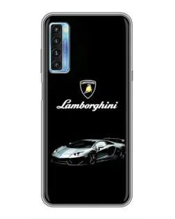 Чохол для TCL 20L з картинкою «Логотип Lamborghini класика»