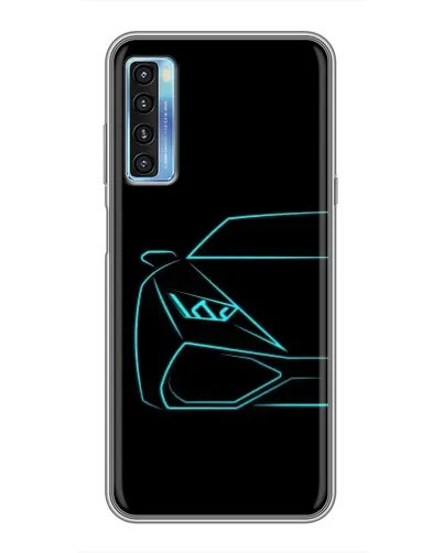 Чохол для TCL 20L з картинкою «Блакитний силует Lamborghini» Чохол для TCL 20L з картинкою «Блакитний силует Lamborghini»
