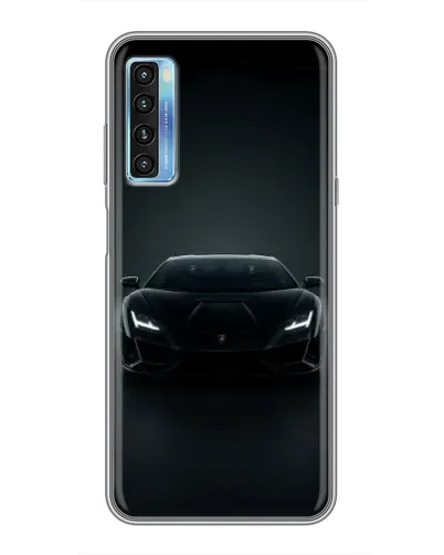 Чохол для TCL 20L з картинкою «Чорний Lamborghini Aventador» Чохол для TCL 20L з картинкою «Чорний Lamborghini Aventador»